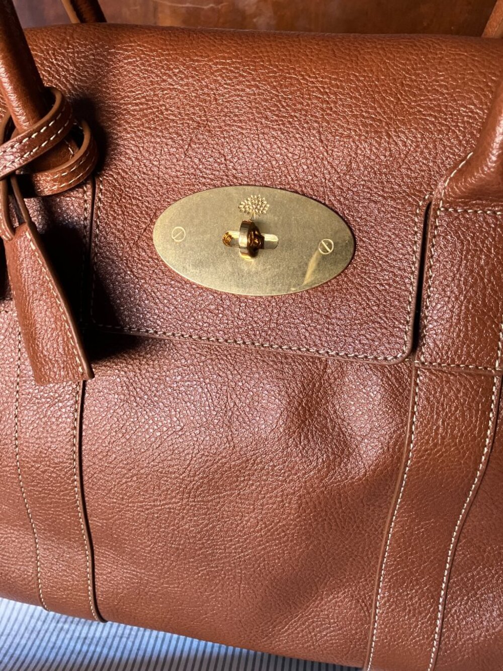 Mulberry Bayswater Legacy NVT Oak NWT - Picture 3 of 15